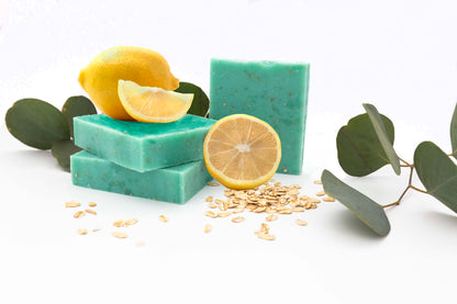 EucaLemon Oatmeal Soap Bar